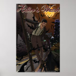 Adler's Watch- Adler & Bats Poster