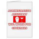 Admin Asst...Will Work For Cocktails