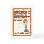 Admin Professionals Day with Verse Greeting Cards
