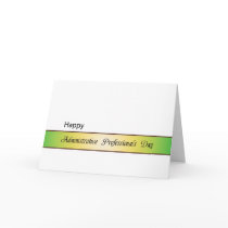 Admininistrative Professionals Day-Green Yellow Cards