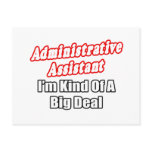Administrative Assistant...Kind of a Big Deal
