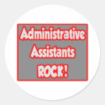 Administrative Assistants Rock! Stickers