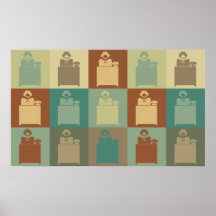 Administrative Assisting Pop Art Print