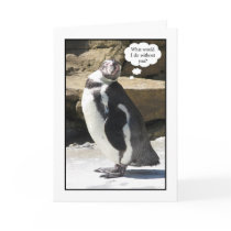 Administrative Professional Day Card - Penguin