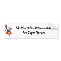 Administrative Professional Super Hero (Blonde)