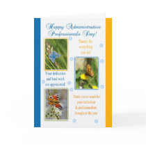 Administrative Professionals Day Card - Butterflie