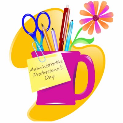 Administrative Professionals Day Design Acrylic Cut Outs by doonidesigns