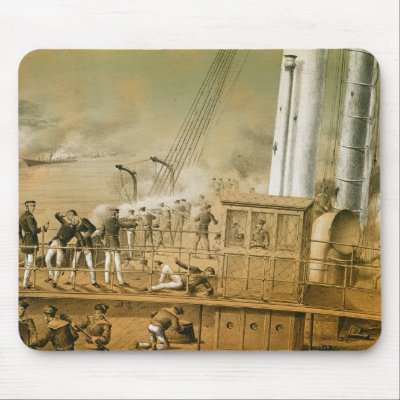 Admiral Amedee Anatole Courbet Mousepads by bridgemanart