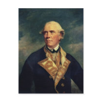 Admiral Barrington  1779 Post Cards