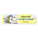 'Admiral Benbow' Bumper Sticker bumper stickers