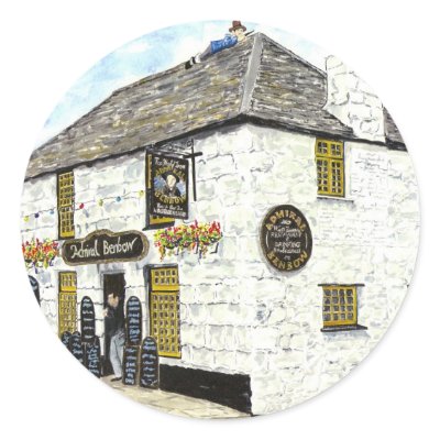 'Admiral Benbow' Sticker by picklelillysdad