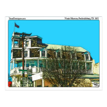 Admiral Nimitz Museum, Fredericksburg, TX Postcard