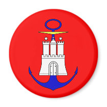 Admiralty Hamburg, Georgia Refrigerator Magnets
