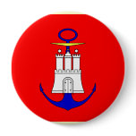 Admiralty   Hamburg, Germany Pinback Buttons