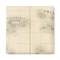 Admiralty Islands Oceania no 24 Refrigerator Magnet