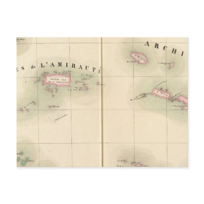 Admiralty Islands Oceania no 24 Post Cards by davidrumsey