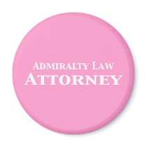 Admiralty Law Attorney Gifts Fridge Magnet