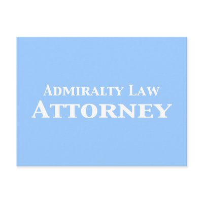 Admiralty Law Attorney Gifts Post Cards by Funny_Gifts