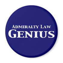 Admiralty Law Genius Gifts Magnet