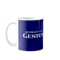 Admiralty Law Genius Gifts Coffee Mugs