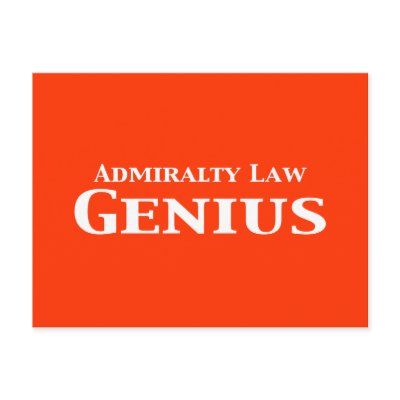 Admiralty Law Genius Gifts Postcards by geniusgifts