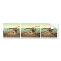 Admiralty Pier, Dover, England rare Photochrom Bumper Stickers