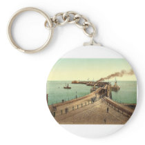 Admiralty Pier, Dover, England rare Photochrom Key Chains