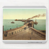 Admiralty Pier, Dover, England rare Photochrom Mouse Mat