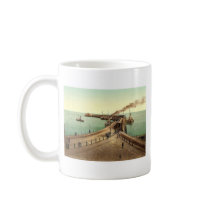 Admiralty Pier, Dover, England rare Photochrom Mug