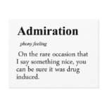 Admiration Definition