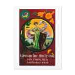 Admission Day Advertisment, State Festival postcards