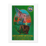 Admission Day Advertisment, State Festival postcards