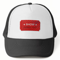 Admit One Ticket Hat
