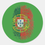 ADN Português (DNA) - Tugas Camisas e Presentes Sticker
