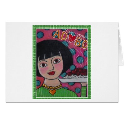 Adobo Card by mariabellimages