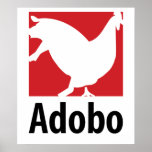 Adobo Chicken Pork Posters