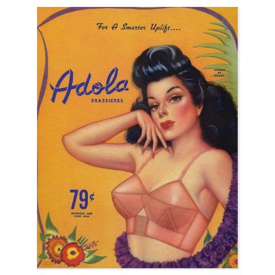 Adola Brassieres Flyer by spyderfyngers