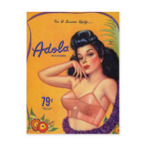Adola Brassieres Post Card