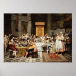 Adolphe Alexandre Lesrel Baptism of the Conde Poster
