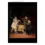 Adolphe Alexandre Lesrel Discussing The Days Shoot Greeting Cards