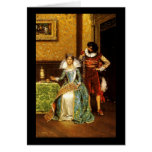 Adolphe Alexandre Lesrel The Attentive Courtier cards