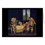 Adolphe Alexandre Lesrel The game of cards