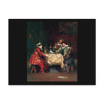 Adolphe Alexandre Lesrel The Rehearsal Postcards