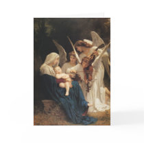 Adolphe-William Bouguereau. Song of the Angels Cards