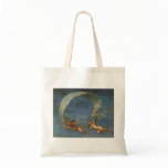 Adonis Led by Cupids (detail) by Francesco Albani Canvas Bags
