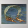 Adonis Led by Cupids (detail) by Francesco Albani Poster