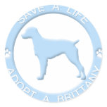 Adopt a Brittany Stickers