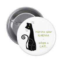 Adopt a Cat Pin