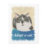 Adopt a cat promotion products