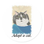 Adopt a cat promotion products